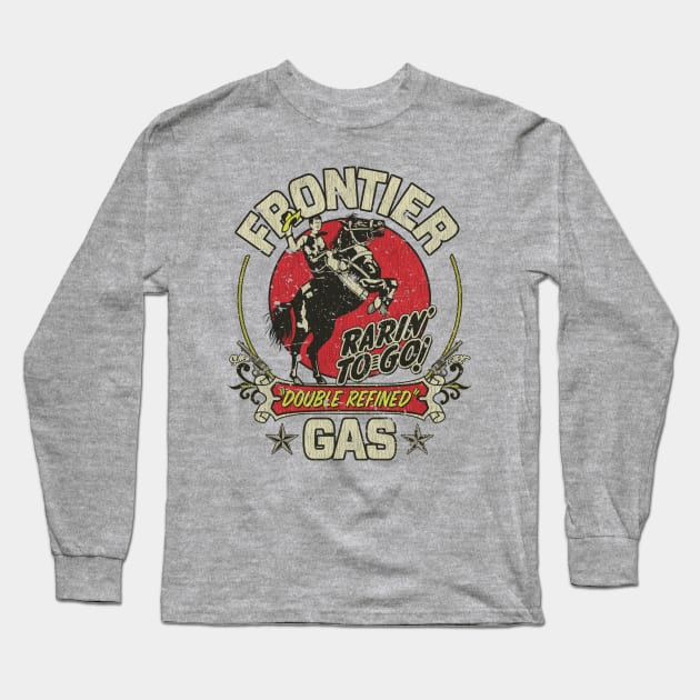 Frontier Gas Vintage Long Sleeve T-Shirt by JCD666